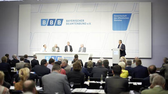 Hauptausschusssitzung des Bayerischen Beamtenbundes